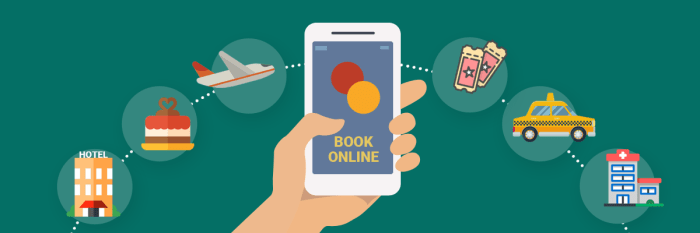 Website booking engine