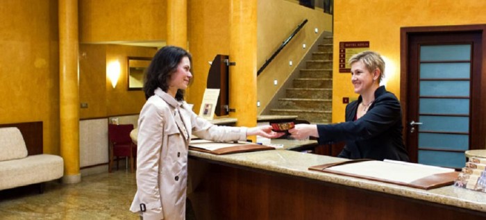 Business hotel booking service